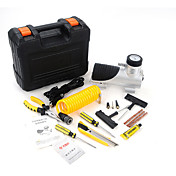 12 Volt 140Psi Portable Tire Air Compressor with LED Light, Repairing Tools YD-3317G