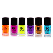 Crystal Sand Nail Polish No.19-24 (12ml, Assorted Colors)