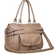Vintage Belted Stylish Motorcycle Tote/Crossbody Bag