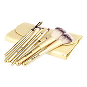 10Pcs High Quality Golden Wool Brush Set