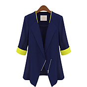 ACOM NO.9 Women's Elegant Slim Fit Half Sleeve Blazers