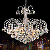 European-Style Luxury 3 Light Chandelier With Crystal Balls