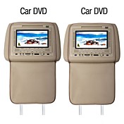 7 Inch Car DVD Players with FM Transmitter Free Headphones (1 Pair)