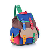 Fashion Contrast Color Casual Backpack