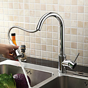 Sprinkle® by Lightinthebox - Solid Brass Pull Down Kitchen Faucet - Chrome Finish