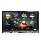 7-inch 2 Din TFT Screen In-Dash Car DVD Player With Bluetooth,Navigation-Ready GPS,iPod-Input,RDS,TV