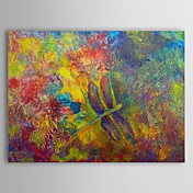 Hand Painted Oil Painting Abstract with Stretched Frame 1308-AB0564