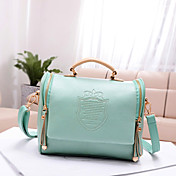 Fashion Crown Pattern Print Shoulder Bag