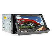 7-inch 2 Din TFT Screen In-Dash Car DVD Player With Bluetooth,iPod-Input,Navigation-Ready GPS,RDS,TV