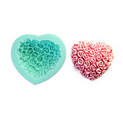 Rose Shape Silicone Mould Cake Decorating Baking Tool(random color)