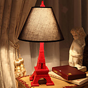 Eiffel Tower Resin Table Lamp Fabric Shade(220-240V)