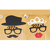 Funny Vintage Theme Wedding Photo Props(Set of  6 Pieces)
