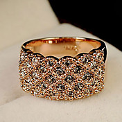 Fashion Fully-jewelled Ring