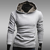 Men's hoodie fleece lined casual coat