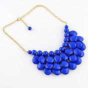Candy Color Water-Drop Necklace