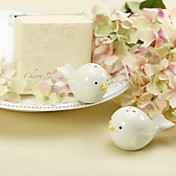 Ceramic Bird's Nest Salt & Pepper Shakers Wedding Favor (Set of 2)