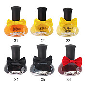 1PCS Bowknot Bottle Nail Polish No.31-36(12ML,Assorted Color)