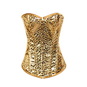 Glitter Lace-Up Push-Up Sequined Women's Corset(More Colors)