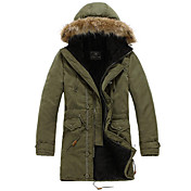 Men's hoodie plush side hat thick coats