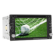 6.2-inch 2 Din TFT Screen In-Dash Car DVD Player Support GPS, iPod, BT, Touch Screen