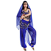 Shining Performance Chiffon Belly Dance Outfits For Ladies(More Colors)