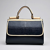 MIQIANLIN Women's Elegant Crossbody Tote Bag(Dark Blue)