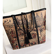Vintage Casual Message Tote