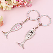 Goblet Shaped Key Ring(Set of  4 Pairs)