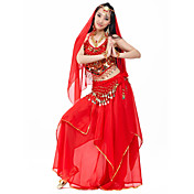 Beautiful Performance Chiffon Belly Dance Outfits For Ladies(More Colors)
