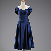 DRESSTELLS Women's Royal Blue Bridesmaid Below Knee Dress