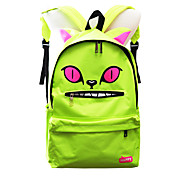 Fashion Nylon Cat Pattern Backpack