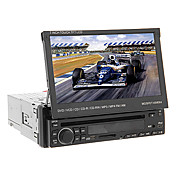 7 Inch 1Din TFT Screen In-Dash Car DVD Player Support BT,TV,USB/SD