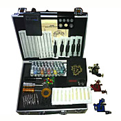 3 Guns Tattoo Kit with LCD Power and 40 Color Ink + Freeshipping