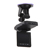 2.5-inch HD Car DVR With Night Vision Rotatable and Foldable TFT LCD Screen Display
