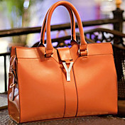 POLIS Women's Orange Korean Casual Fashion Clutch Bags
