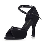 Fashion Customized Women's Flocking Upper Dance Shoes
