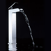 Right-angled Waterfall Bathroom Sink Faucet