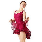Dancewear Viscose And Lace Dance Dress For Ladies(More Colors)
