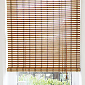 Classic Geometric Bamboo Roller Shade