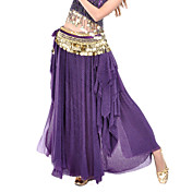 Dancewear Polyester Belly Dance Skirt For Ladies(More Colors)