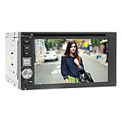 6.2 Inch 2DIN In-Dash Car DVD Player with FM,DVD,SD,USB