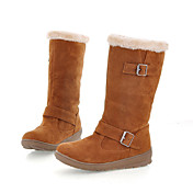 Suede Platform Snow Boots Mid-Calf Boots(More Colors)