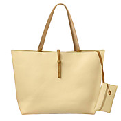 Europe Fashion Street Women Lady Handbag Soft Synthetic Leather Tote Purse Shoulder Bag