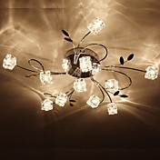 Artistic Aluminum Flush Mount Lights With 11 Lights