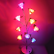 Festival Brilliantly Home Landscape LED Lamp Colorful Rose