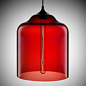 Bottle Design Pendant, 1 Light, Concise Iron Painting