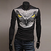 VSKA Men's Owl Print Shirt
