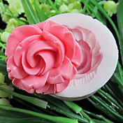 One Hole Flower Silicone Mold Fondant Molds Sugar Craft Tools Resin flowers Mould  For Cakes