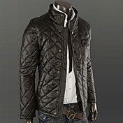 Men's Stand Collar Wool Thicken Coat