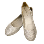 Sparkling Glitter/Faux Leather Flat Heel Ballerina Flats Shoes(More Colors)